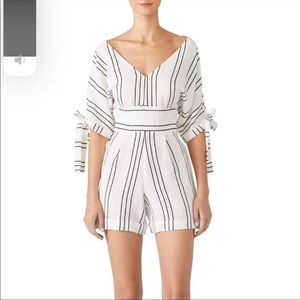 Sancia Formentera Striped Romper in Small
